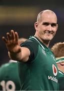 18 November 2017; Devin Toner of Ireland following the Guinness Series International match between Ireland and Fiji at the Aviva Stadium in Dublin. Photo by Seb Daly/Sportsfile