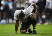 18 November 2017; Leone Nakarawa of Fiji after the Guinness Series International match between Ireland and Fiji at the Aviva Stadium in Dublin. Photo by Eóin Noonan/Sportsfile