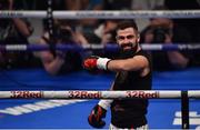 18 November 2017; Jono Carroll during his IBF Intercontinental super featherweight title bout against Humberto De Santiago at the SSE Arena in Belfast. Photo by David Fitzgerald/Sportsfile