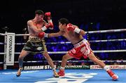 18 November 2017; Jamie Conlan, left, in action against Jerwin Ancajas during their IBF World super flyweight Title bout at the SSE Arena in Belfast. Photo by Ramsey Cardy/Sportsfile