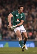 18 November 2017; Joey Carbery of Ireland during the Guinness Series International match between Ireland and Fiji at the Aviva Stadium in Dublin. Photo by Seb Daly/Sportsfile