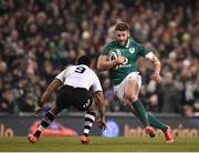 18 November 2017; Stuart McCloskey of Ireland in action against Henry Seniloli of Fiji during the Guinness Series International match between Ireland and Fiji at the Aviva Stadium in Dublin. Photo by Seb Daly/Sportsfile