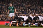 18 November 2017; Stuart McCloskey of Ireland during the Guinness Series International match between Ireland and Fiji at the Aviva Stadium in Dublin. Photo by Seb Daly/Sportsfile