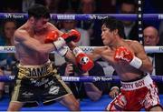 18 November 2017; Jerwin Ancajas, right, in action against Jamie Conlon during their IBF World super flyweight Title bout at the SSE Arena in Belfast. Photo by David Fitzgerald/Sportsfile