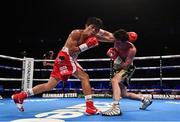 18 November 2017; Jamie Conlan, right, in action against Jerwin Ancajas during their IBF World super flyweight Title bout at the SSE Arena in Belfast. Photo by Ramsey Cardy/Sportsfile