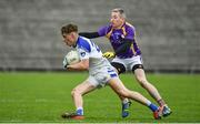 19 November 2017; Vincent Coyle of Cavan Gaels in action against Neil Gallagher of Derrygonnelly during the AIB Ulster GAA Football Senior Club Championship Semi-Final Replay match between Cavan Gaels and Derrygonnelly Harps at St Tiernach's Park in Clones, Monaghan. Photo by Sam Barnes/Sportsfile