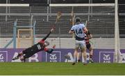 19 November 2017; Ballygunner goalkeeper Stephen O'Keeffe is beaten for a goal by David Breen of Na Piarsaigh during the AIB Munster GAA Hurling Senior Club Championship Final match between Na Piarsaigh and Ballygunner at Semple Stadium in Thurles, Co Tipperary. Photo by Piaras Ó Mídheach/Sportsfile