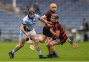 19 November 2017; Alan Dempsey of Na Piarsaigh in action against Harley Barnes, front, and Peter Hogan of Ballygunner during the AIB Munster GAA Hurling Senior Club Championship Final match between Na Piarsaigh and Ballygunner at Semple Stadium in Thurles, Co Tipperary. Photo by Piaras Ó Mídheach/Sportsfile