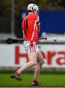 19 November 2017; Colm Cronin of Cuala shoots to score his side's third goal during the AIB Leinster GAA Hurling Senior Club Championship Semi-Final match between Cuala and St Martin's GAA Club at Parnell Park in Dublin. Photo by Cody Glenn/Sportsfile