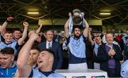 19 November 2017; Na Piarsaigh captain Cathall King lifts The Billy O'Neill Cup after the AIB Munster GAA Hurling Senior Club Championship Final match between Na Piarsaigh and Ballygunner at Semple Stadium in Thurles, Co Tipperary. Photo by Piaras Ó Mídheach/Sportsfile
