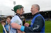 19 November 2017; William O'Donoghue of Na Piarsaigh celebrates with his manager Shane O'Neill after the AIB Munster GAA Hurling Senior Club Championship Final match between Na Piarsaigh and Ballygunner at Semple Stadium in Thurles, Co Tipperary. Photo by Piaras Ó Mídheach/Sportsfile