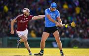 19 November 2017; John Hetherton of Dublin in action against Adrian Tuohy of Galway during the AIG Super 11's Fenway Classic Semi-Final match between Dublin and Galway at Fenway Park in Boston, MA, USA. Photo by Brendan Moran/Sportsfile