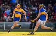 19 November 2017; John Conlon of Clare in action against Dan McCormack of Tipperary during the AIG Super 11's Fenway Classic Semi-Final match between Clare and Tipperary at Fenway Park in Boston, MA, USA. Photo by Brendan Moran/Sportsfile