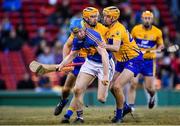 19 November 2017; Donagh Maher of Tipperary in action against Daragh Corry of Clare during the AIG Super 11's Fenway Classic Semi-Final match between Clare and Tipperary at Fenway Park in Boston, MA, USA. Photo by Brendan Moran/Sportsfile