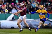 19 November 2017; Shane Moloney of Galway in action against Rory Hayes of Clare during the AIG Super 11's Fenway Classic Final match between Clare and Galway at Fenway Park in Boston, MA, USA. Photo by Brendan Moran/Sportsfile