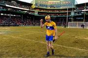 19 November 2017; Jack Browne of Clare celebrates after the AIG Super 11's Fenway Classic Final match between Clare and Galway at Fenway Park in Boston, MA, USA. Photo by Brendan Moran/Sportsfile