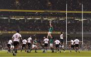 18 November 2017; Jordi Murphy of Ireland during the Guinness Series International match between Ireland and Fiji at the Aviva Stadium in Dublin. Photo by Eóin Noonan/Sportsfile