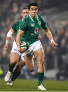 18 November 2017; Darren Sweetnam of Ireland on his way to scoring his side's first try during the Guinness Series International match between Ireland and Fiji at the Aviva Stadium in Dublin. Photo by Eóin Noonan/Sportsfile