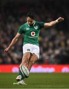 18 November 2017; Joey Carbery of Ireland during the Guinness Series International match between Ireland and Fiji at the Aviva Stadium in Dublin. Photo by Eóin Noonan/Sportsfile