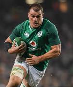 18 November 2017; Rhys Ruddock of Ireland during the Guinness Series International match between Ireland and Fiji at the Aviva Stadium in Dublin. Photo by Eóin Noonan/Sportsfile