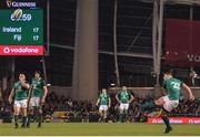 18 November 2017; Ian Keatley of Ireland during the Guinness Series International match between Ireland and Fiji at the Aviva Stadium in Dublin. Photo by Eóin Noonan/Sportsfile