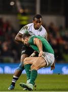 18 November 2017; Kini Murimurivalu of Fiji in action against Dave Kearney of Ireland during the Guinness Series International match between Ireland and Fiji at the Aviva Stadium in Dublin. Photo by Sam Barnes/Sportsfile