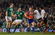 18 November 2017; Jack Conan of Ireland in action against Timoci Nagusa of Fiji during the Guinness Series International match between Ireland and Fiji at the Aviva Stadium in Dublin. Photo by Sam Barnes/Sportsfile