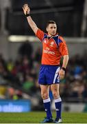 18 November 2017; Referee Paul Williams during the Guinness Series International match between Ireland and Fiji at the Aviva Stadium in Dublin. Photo by Sam Barnes/Sportsfile