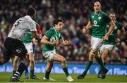 18 November 2017; Joey Carbery of Ireland during the Guinness Series International match between Ireland and Fiji at the Aviva Stadium in Dublin. Photo by Sam Barnes/Sportsfile