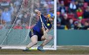 19 November 2017; Daragh Mooney of Tipperary makes a save during the AIG Super 11's Fenway Classic Semi-Final match between Clare and Tipperary at Fenway Park in Boston, MA, USA. Photo by Brendan Moran/Sportsfile