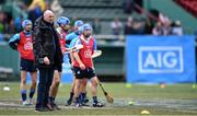 19 November 2017; Dublin manager Pat Gilroy during the AIG Super 11's Fenway Classic Semi-Final match between Dublin and Galway at Fenway Park in Boston, MA, USA. Photo by Brendan Moran/Sportsfile