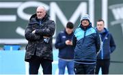 19 November 2017; Dublin manager Pat Gilroy, left, with selector Mickey Whelan during the AIG Super 11's Fenway Classic Semi-Final match between Dublin and Galway at Fenway Park in Boston, MA, USA. Photo by Brendan Moran/Sportsfile
