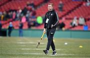 19 November 2017; Joe Canning of Galway looks on prior to the AIG Super 11's Fenway Classic Semi-Final match between Dublin and Galway at Fenway Park in Boston, MA, USA. Photo by Brendan Moran/Sportsfile