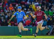 19 November 2017; Donal Gormley of Dublin in action against Sean Loftus of Galway during the AIG Super 11's Fenway Classic Semi-Final match between Dublin and Galway at Fenway Park in Boston, MA, USA. Photo by Brendan Moran/Sportsfile