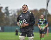 21 November 2017; CJ Stander during Ireland rugby squad training at Carton House in Maynooth, Co Kildare. Photo by Seb Daly/Sportsfile