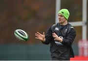 21 November 2017; Darren Sweetnam during Ireland rugby squad training at Carton House in Maynooth, Co Kildare. Photo by Seb Daly/Sportsfile