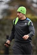 21 November 2017; Ultan Dillane arrives prior to Ireland rugby squad training at Carton House in Maynooth, Co Kildare. Photo by Seb Daly/Sportsfile