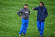 21 November 2017; Head coach Daniel Hourcade, left, and Pablo Bouza during Argentina squad training at Donnybrook Stadium in Dublin. Photo by David Fitzgerald/Sportsfile