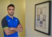 21 November 2017; Conor Murray poses for a portrait following an Ireland rugby press conference at Carton House in Maynooth, Kildare. Photo by Seb Daly/Sportsfile