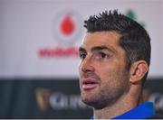21 November 2017; Rob Kearney speaking during an Ireland rugby press conference at Carton House in Maynooth, Kildare. Photo by Seb Daly/Sportsfile