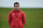 21 November 2017; Munster head coach Johann van Graan during Munster Rugby Squad Training at the University of Limerick in Limerick. Photo by Diarmuid Greene/Sportsfile