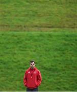 21 November 2017; Munster head coach Johann van Graan during Munster Rugby Squad Training at the University of Limerick in Limerick. Photo by Diarmuid Greene/Sportsfile