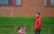 21 November 2017; Munster head coach Johann van Graan during Munster Rugby Squad Training at the University of Limerick in Limerick. Photo by Diarmuid Greene/Sportsfile