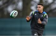 23 November 2017; Adam Byrne during Ireland rugby squad training at Carton House in Maynooth, Kildare. Photo by Stephen McCarthy/Sportsfile