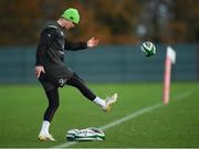 23 November 2017; Jonathan Sexton during Ireland rugby squad training at Carton House in Maynooth, Kildare. Photo by Stephen McCarthy/Sportsfile