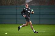 23 November 2017; Jacob Stockdale during Ireland rugby squad training at Carton House in Maynooth, Kildare. Photo by Stephen McCarthy/Sportsfile