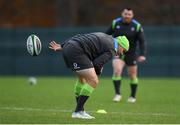 23 November 2017; Rory Best during Ireland rugby squad training at Carton House in Maynooth, Kildare. Photo by Stephen McCarthy/Sportsfile