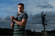 23 November 2017; Jacob Stockdale poses for a portrait following an Ireland rugby press conference at Carton House in Maynooth, Kildare. Photo by Stephen McCarthy/Sportsfile
