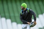 24 November 2017; Dave Kearney during Ireland rugby captain's run at the Aviva Stadium in Dublin. Photo by Piaras Ó Mídheach/Sportsfile