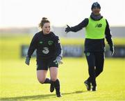 24 November 2017; Aislinn Meaney during a Republic of Ireland training session at the FAI National Training Centre in Abbotstown, Dublin. Photo by Stephen McCarthy/Sportsfile